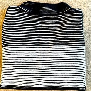 Striped turtleneck pullover, Daily Practice brand from Anthropologie